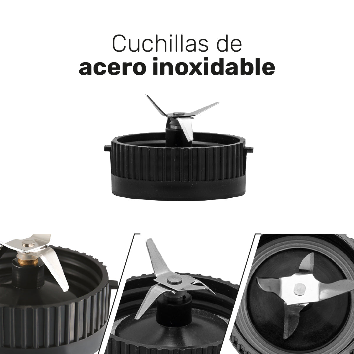 Conjunto cuchillas para licuadora 1 lt