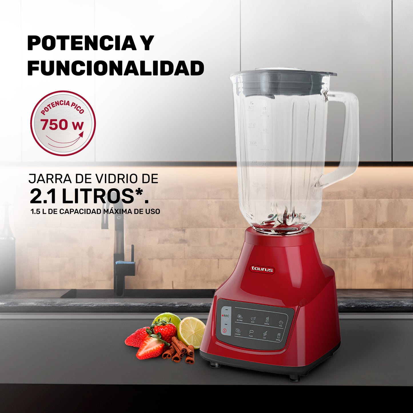 LICUADORA GRANDEUR TOUCH REC