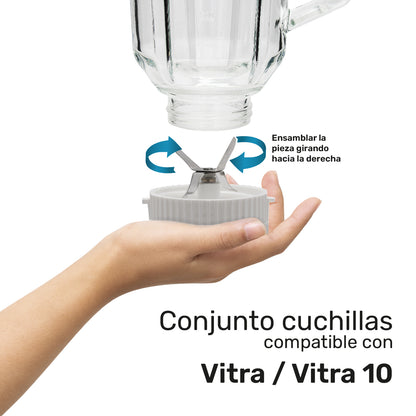 Conjunto cuchillas vitra/vitra10