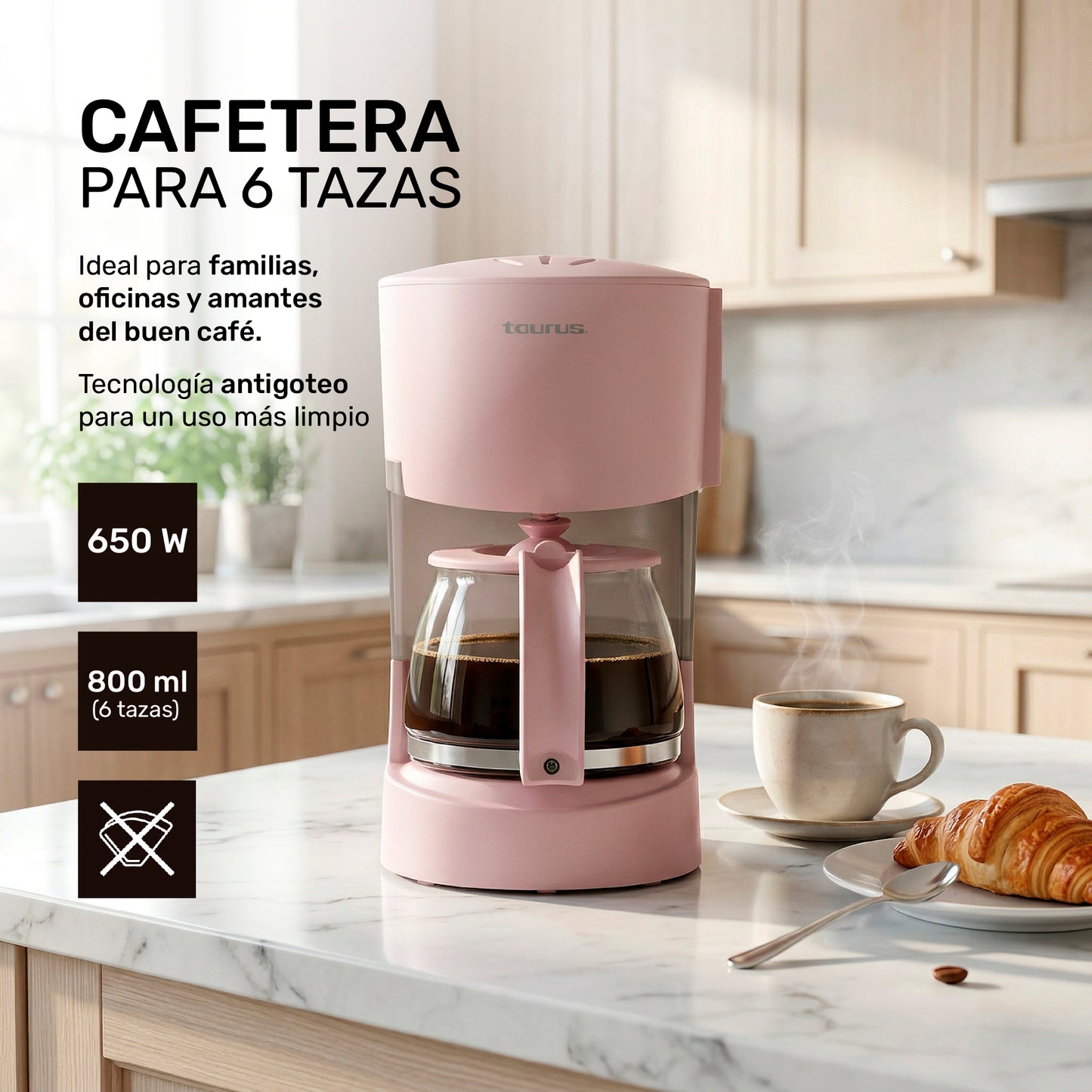 Cafetera CoffeeMax 6 Ribbon