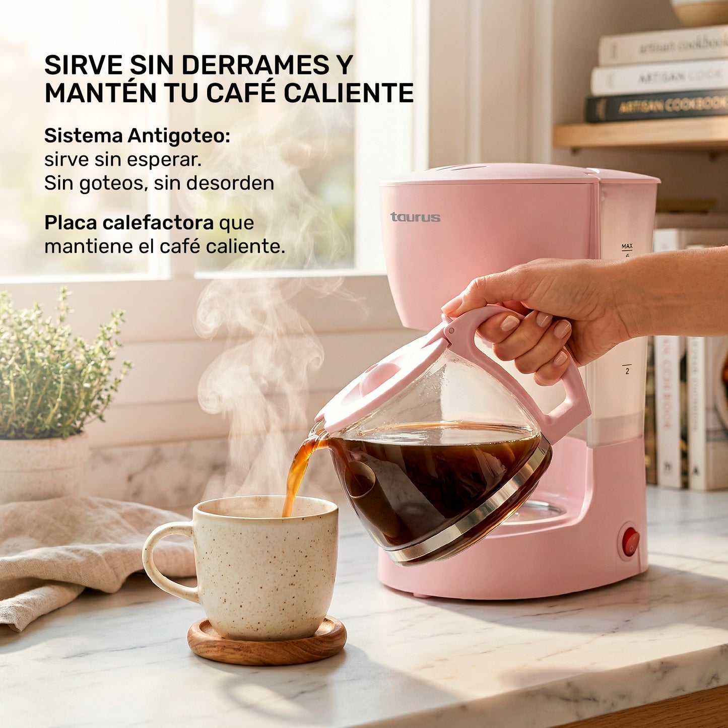 Cafetera CoffeeMax 6 Ribbon