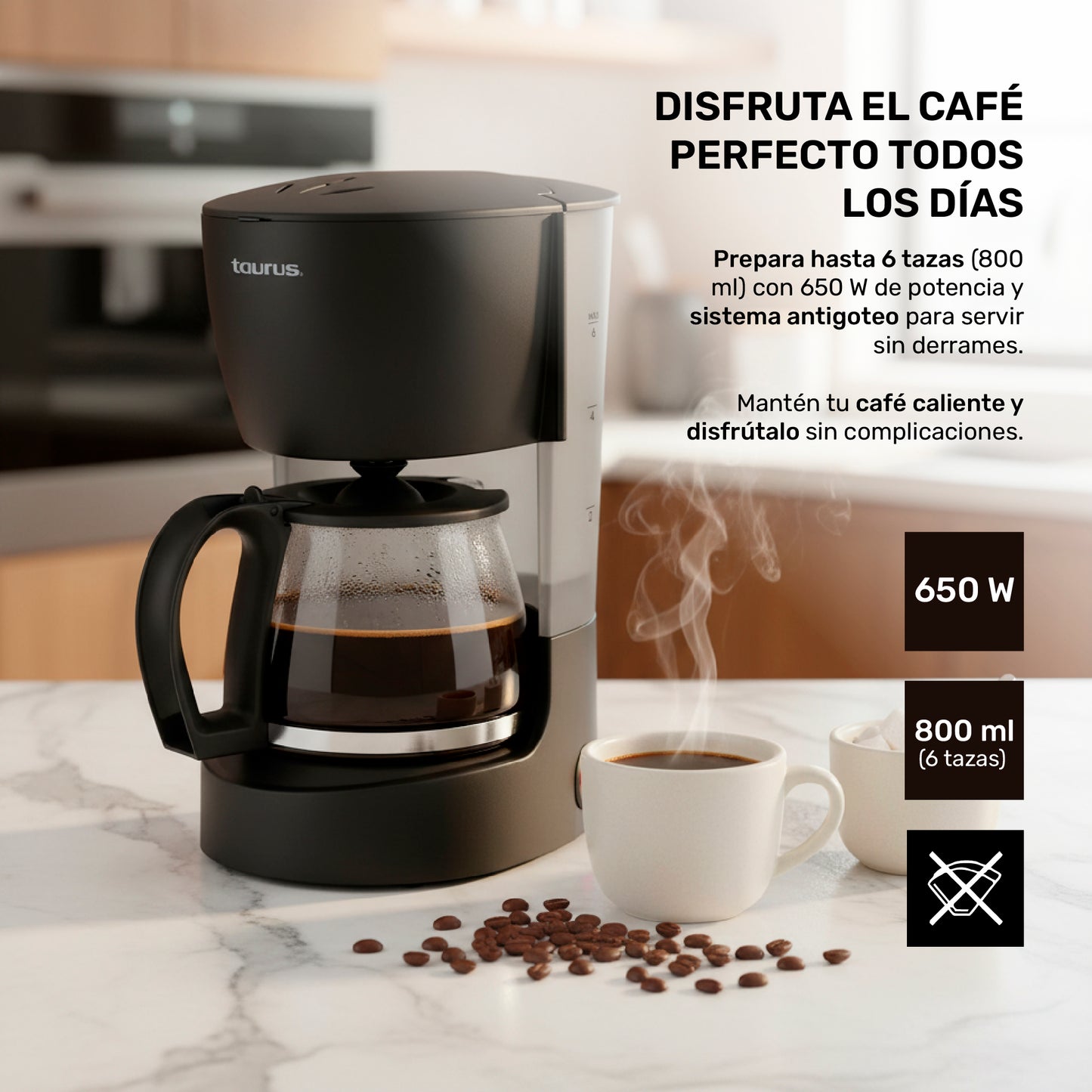 Cafetera Coffeemax 6