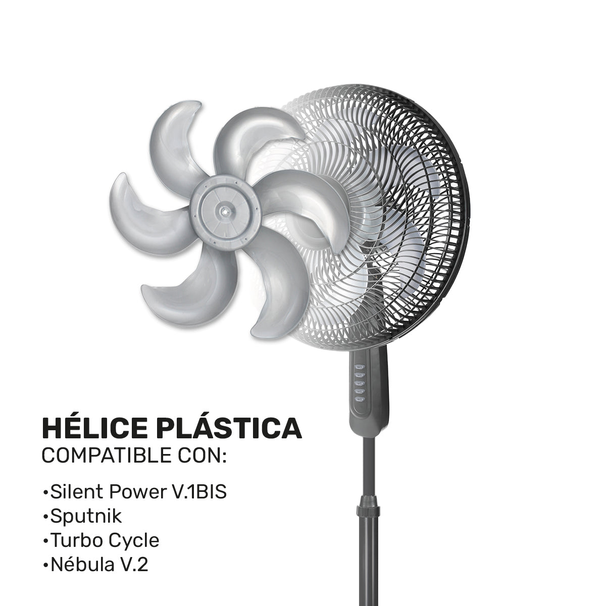 Hélice plástica silent power