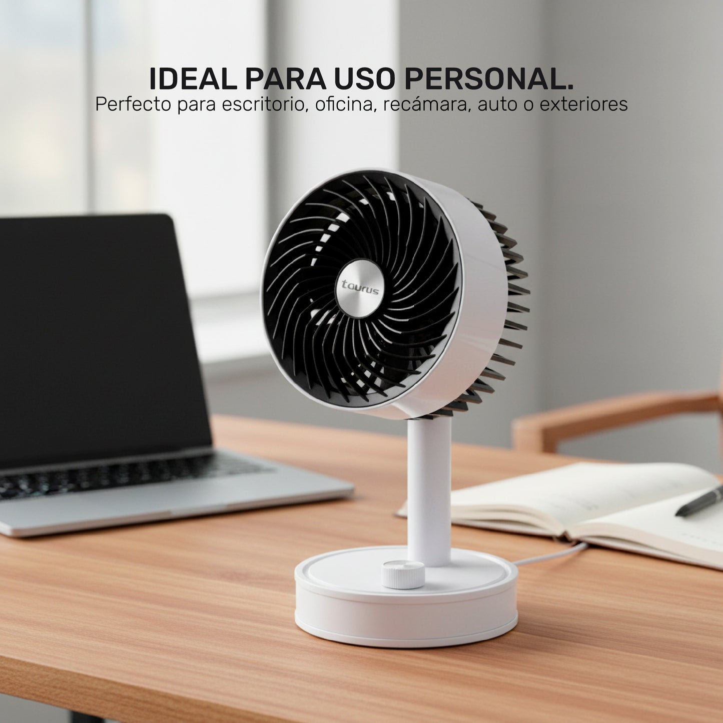 Ventilador de Escritorio Recargable POCKET 6”