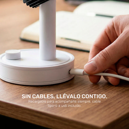 Ventilador de Escritorio Recargable POCKET 6”