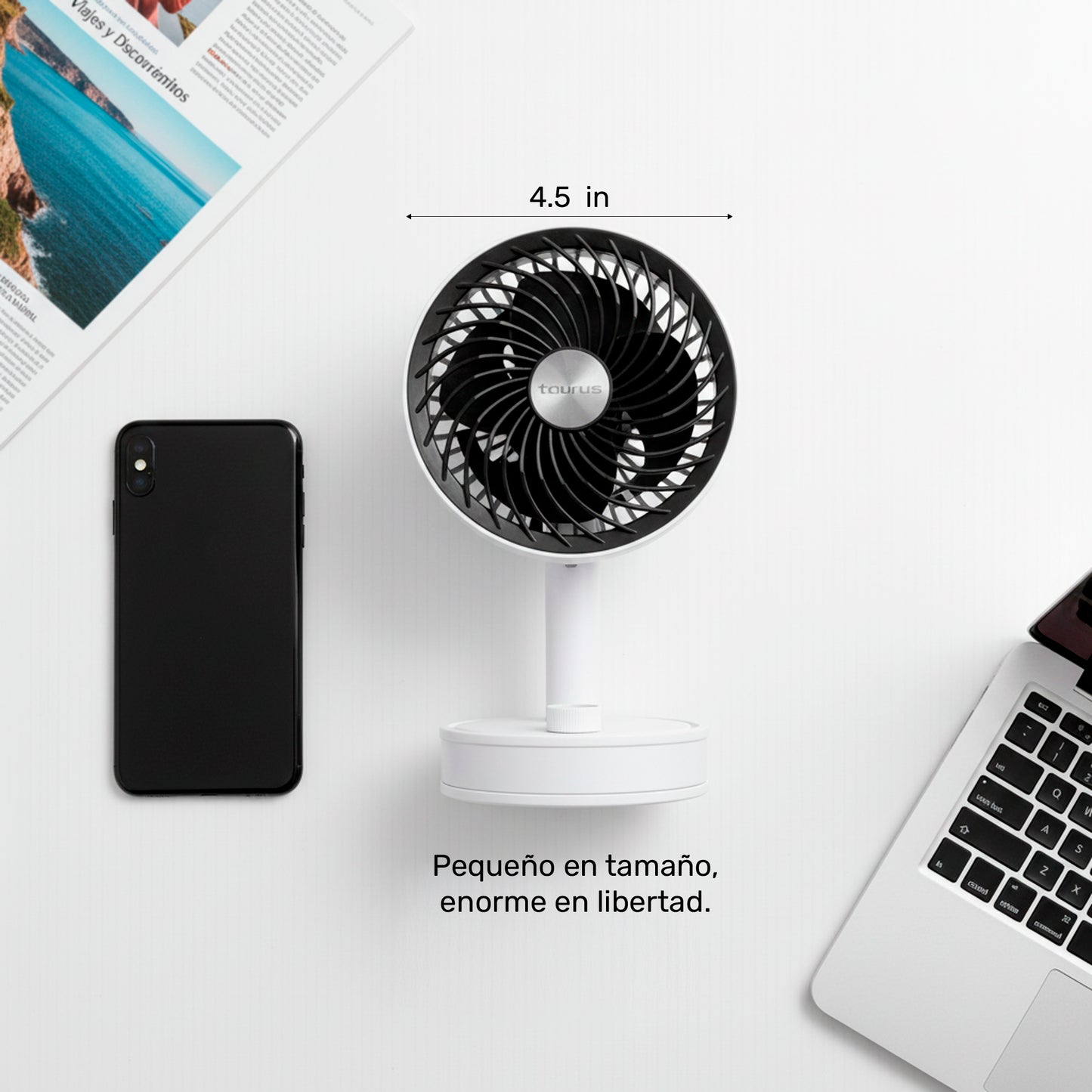 Ventilador de Escritorio Recargable POCKET 6”