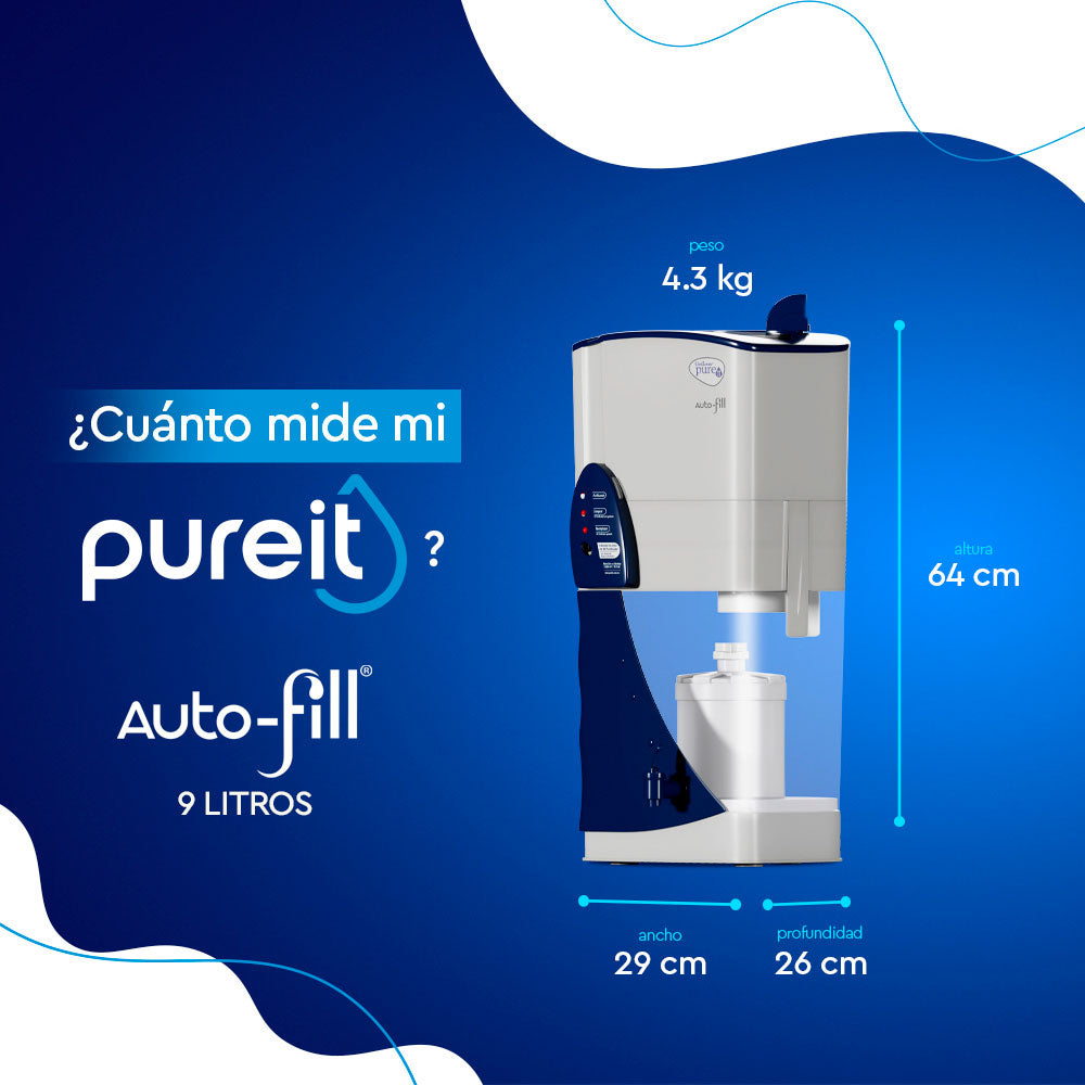Pureit autofill azul 9l