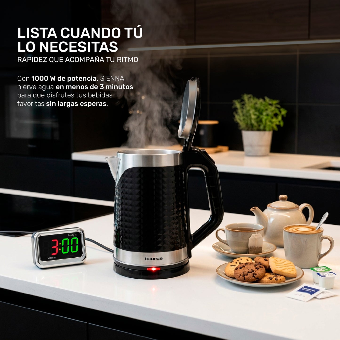 Hervidor de agua Sienna