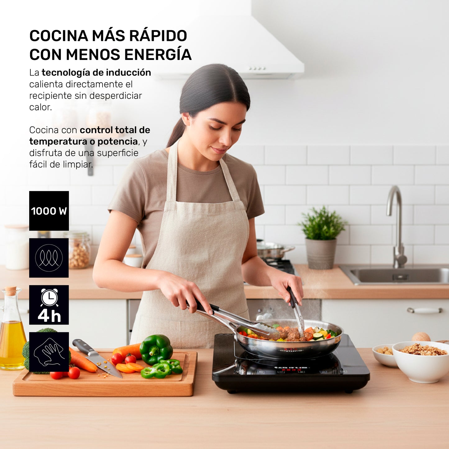 Parrilla de inducción Uranus 2000