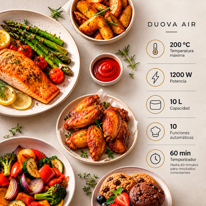 Freidora de aire Duova Air