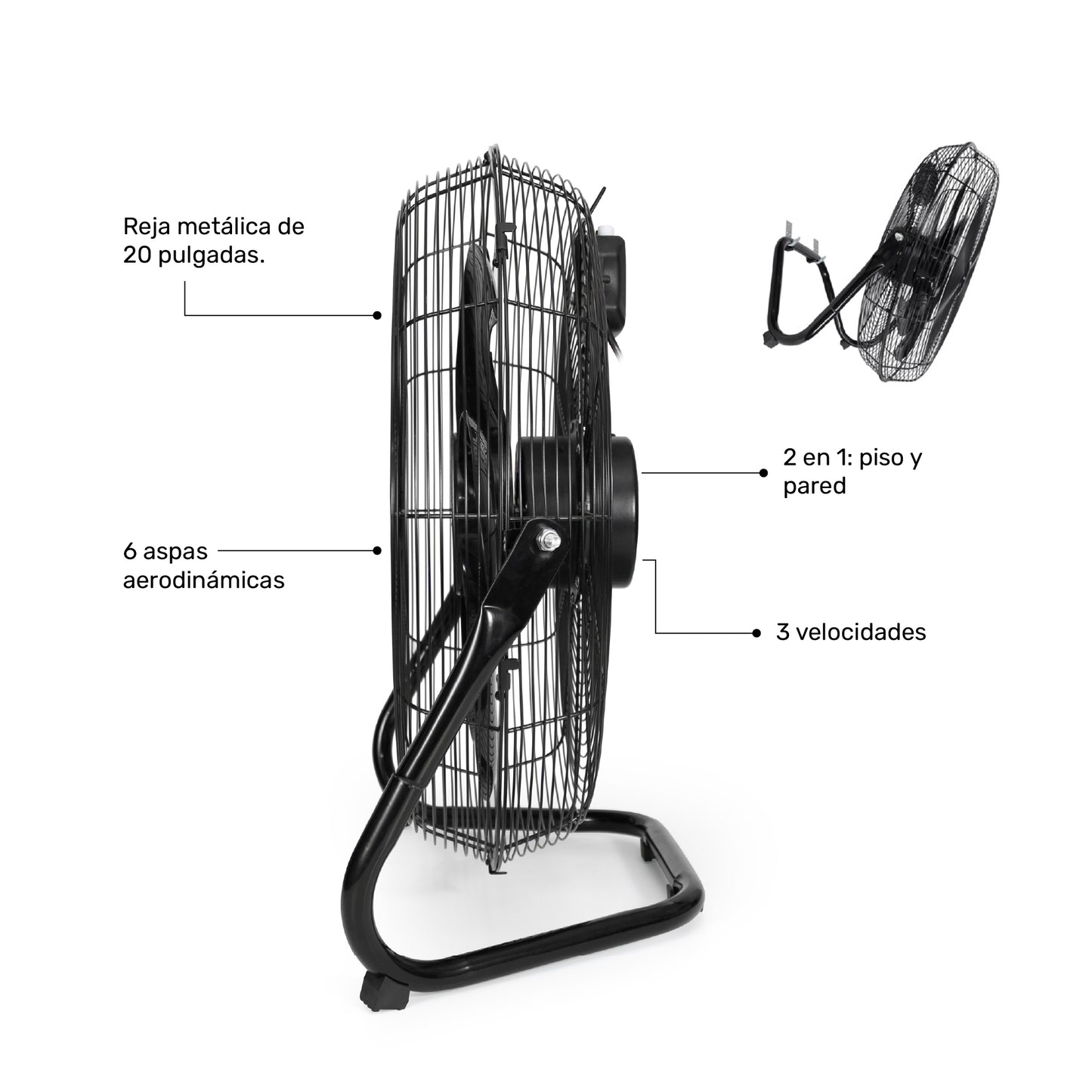 Ventilador Industrial Flash 20"