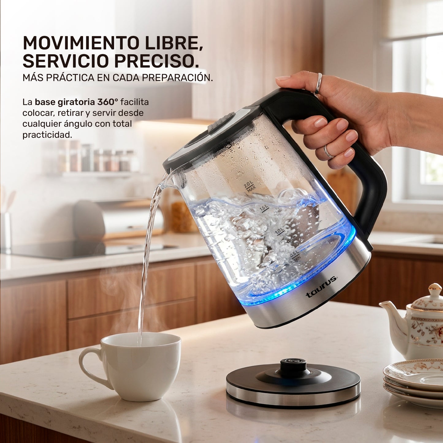 Hervidor de agua Glazen