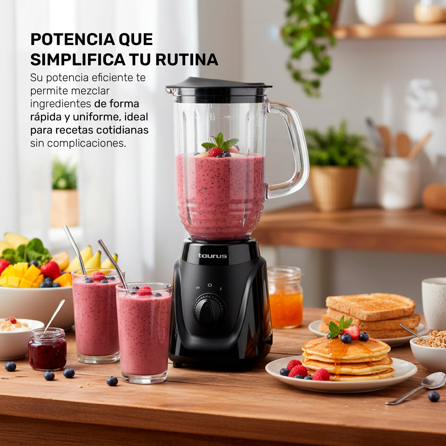 Licuadora Menina Glass