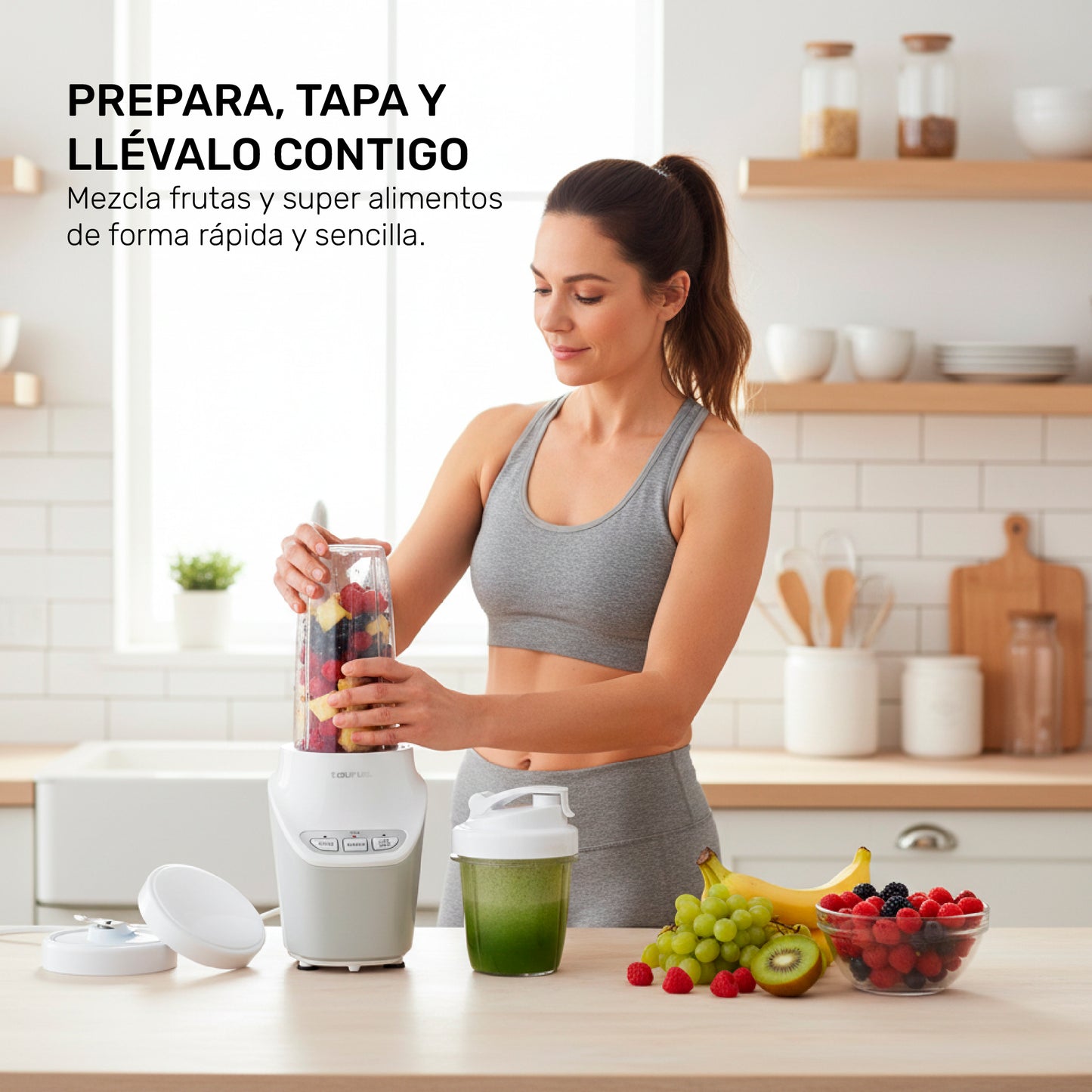 Pulverizador de alimentos Natural Green V2
