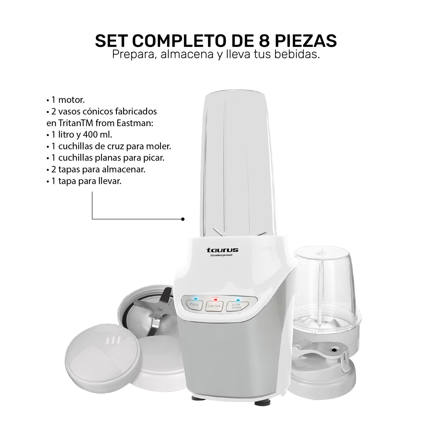 Pulverizador de alimentos Natural Green V2