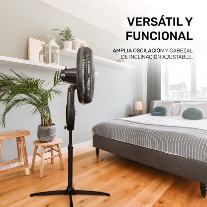 Ventilador de pedestal practika 16