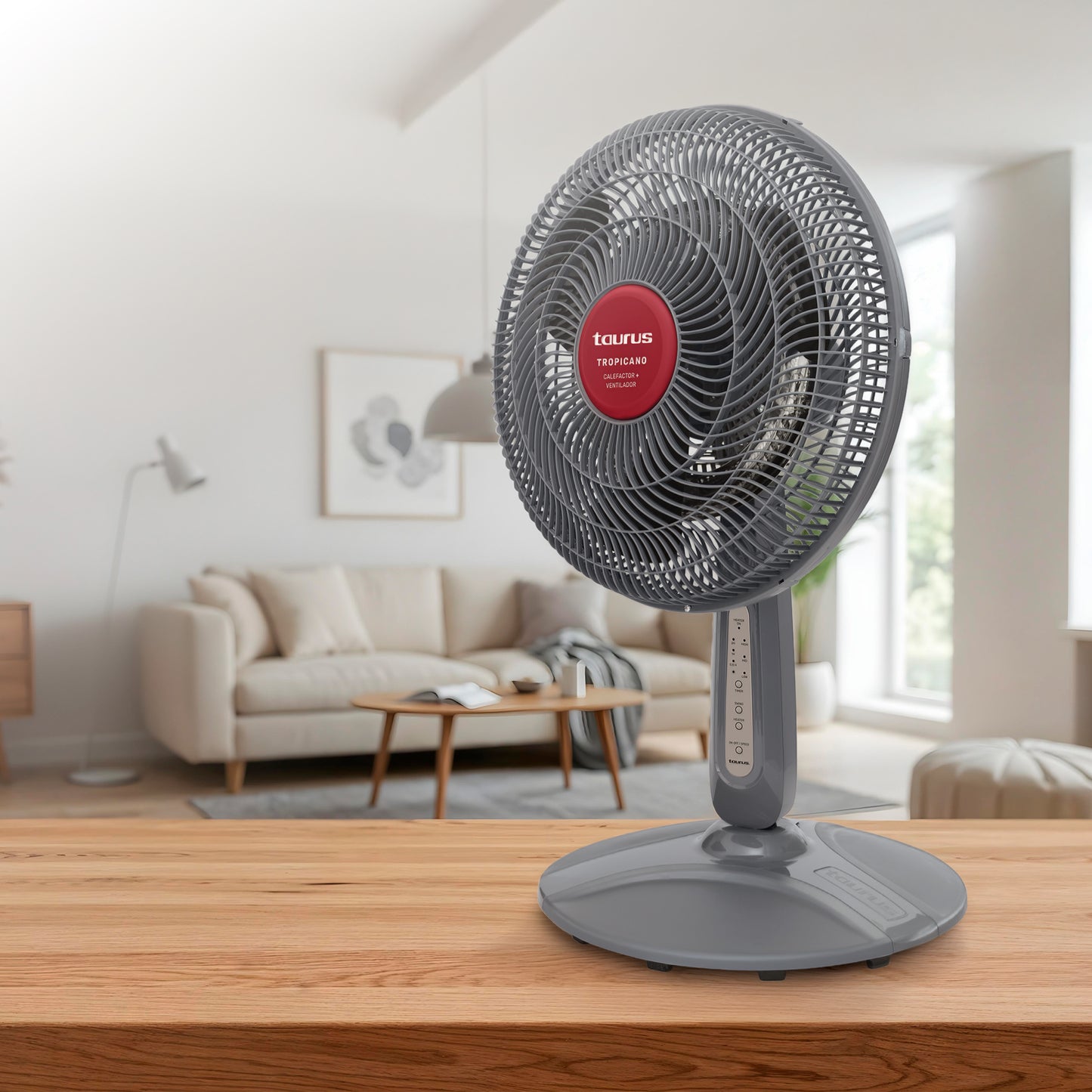 Ventilador calefactor Tropicano versa