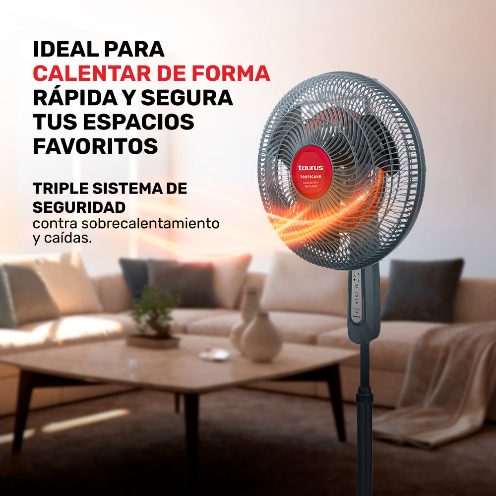 VENTILADOR CALEFACTOR TROPICANO