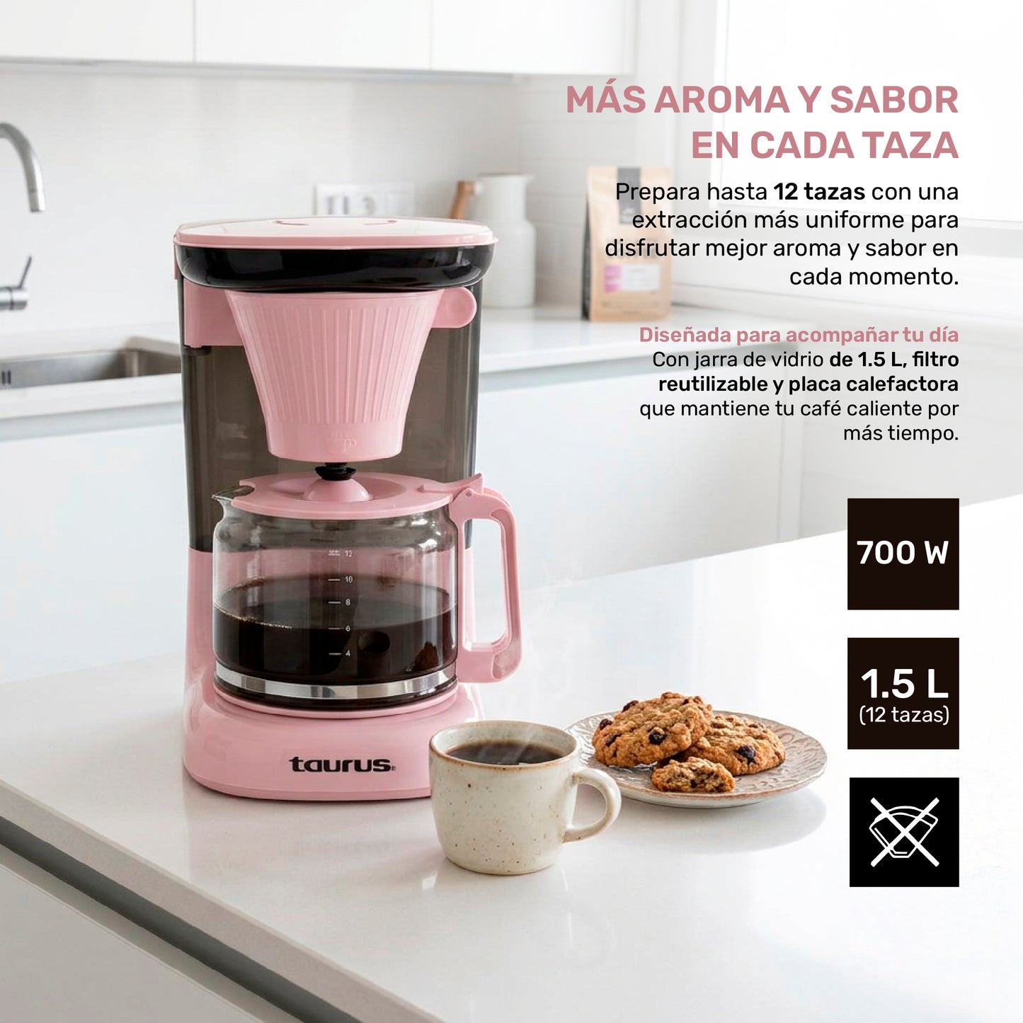 Cafetera Velvet Ribbon